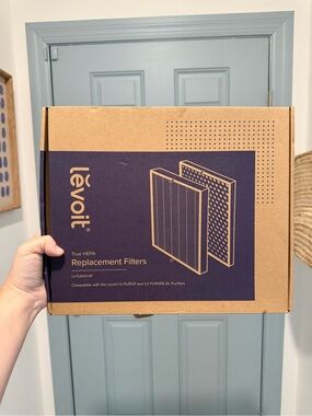 Levoit True HEPA Replacement Filters - Brown/Navy